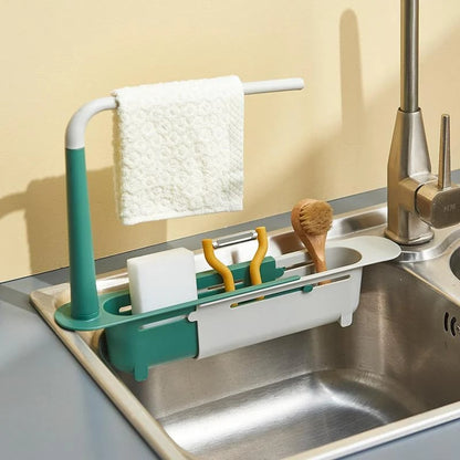SinkSnap™ | Uttrekkbar vaskehylle for smart oppbevaring