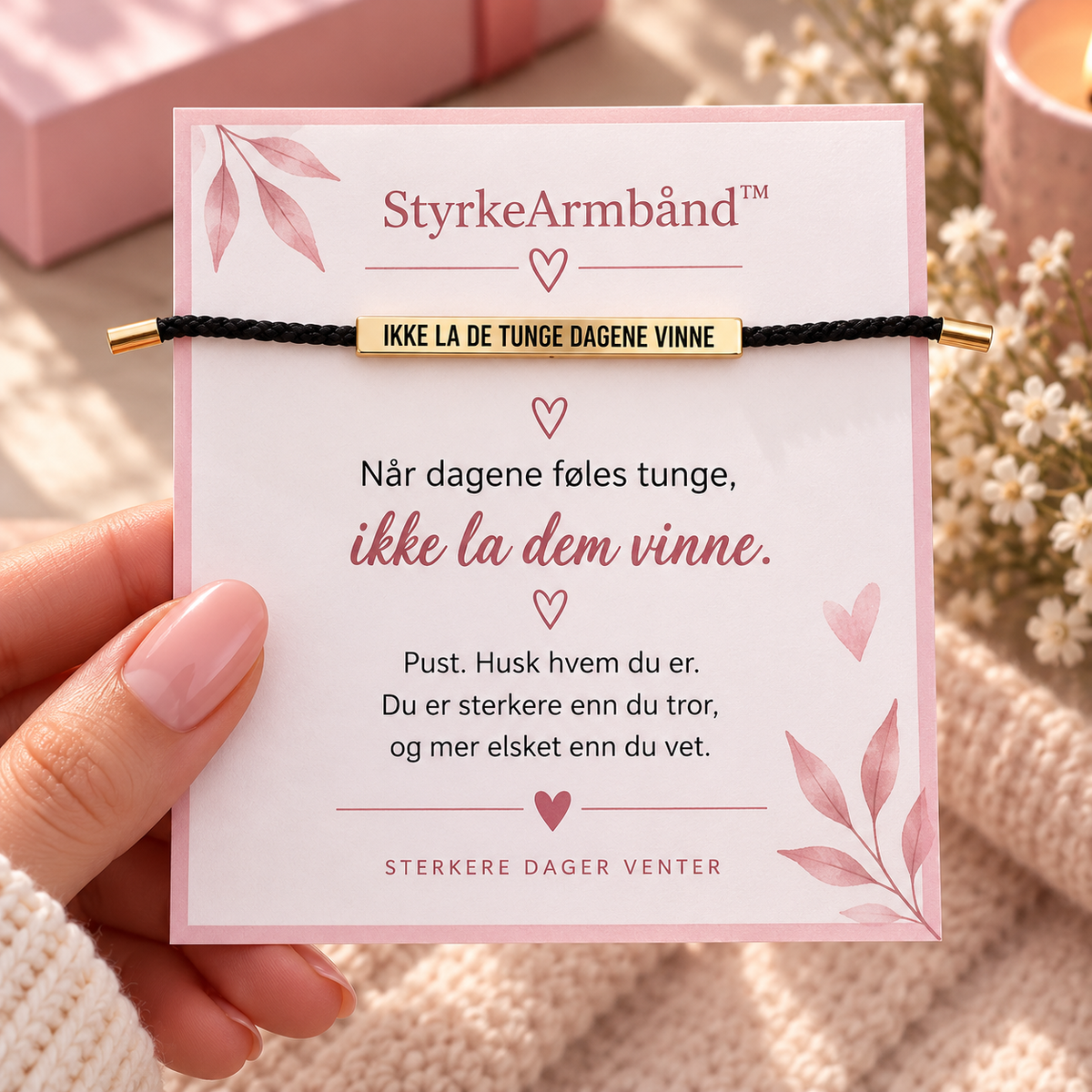 StyrkeArmbånd™ | En liten påminnelse om din indre styrke