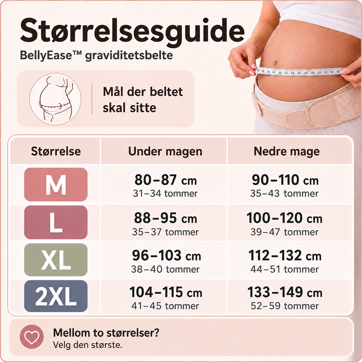 Størrelsesguide