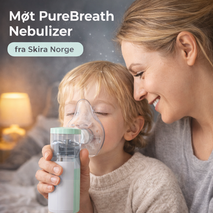 PureBreath Nebulizer | Når tett nese og hoste stopper hverdagen