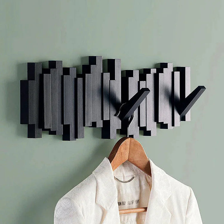 FoldKrok™ | Fällbar Veggkrok i Tre