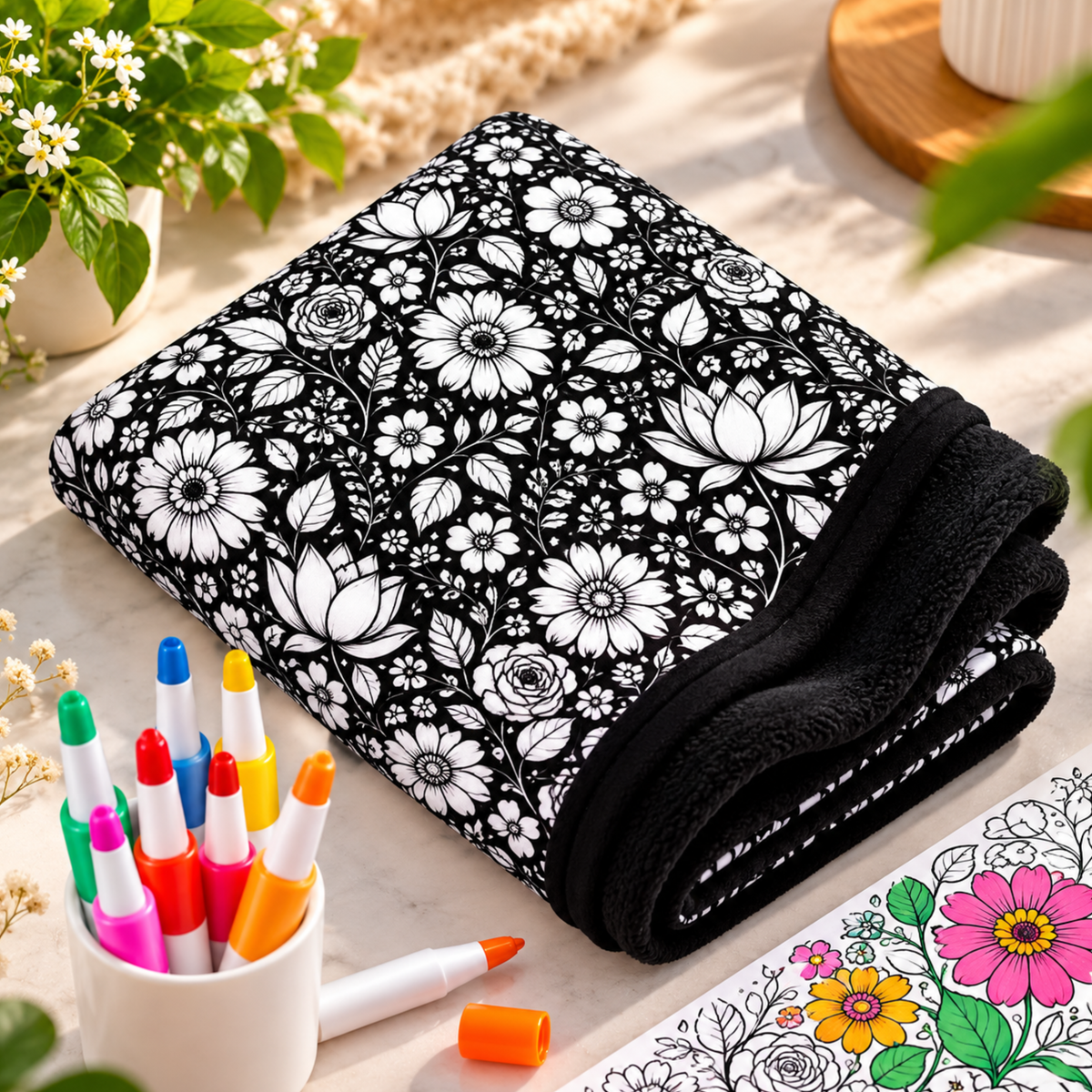 DrawBlanket™ | Mindre skjermtid, mer kreativ familietid