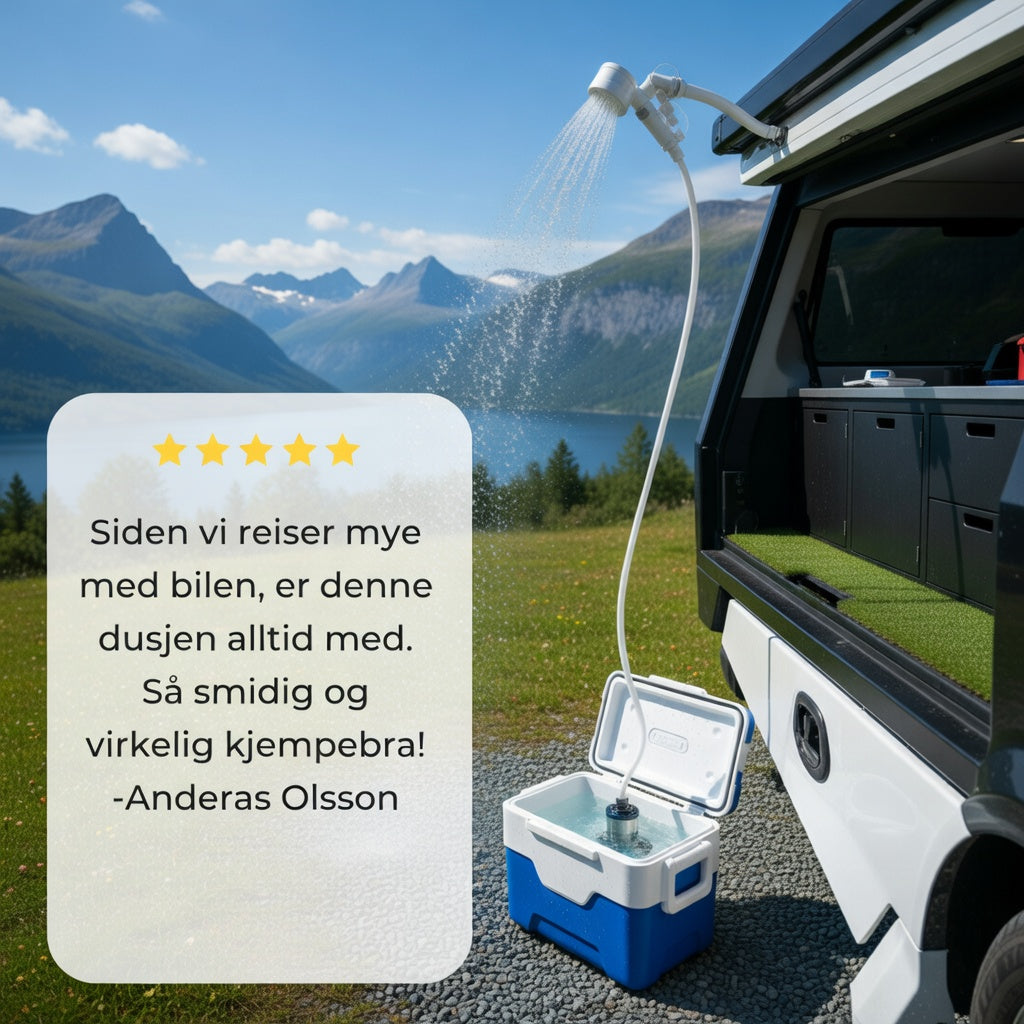 AquaGo™ | Sett med slange og munnstykker