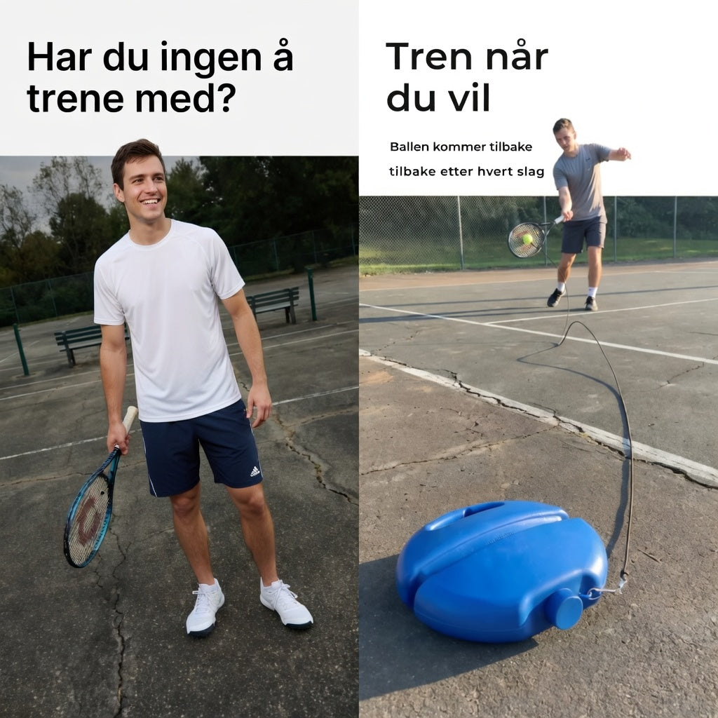 MyTrainer Tennis™ | Slå mer – jag mindre baller