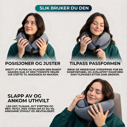 Snoozie™ | Reiseputen som redder flyturen