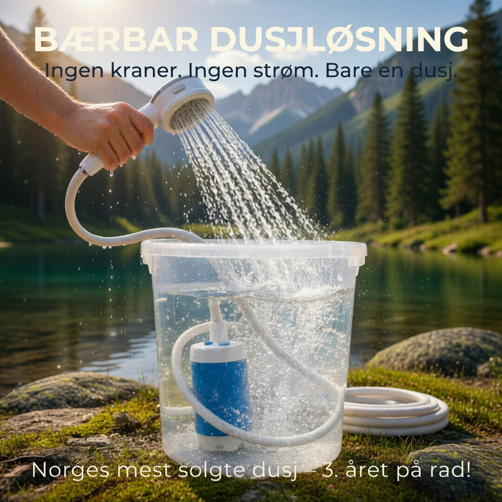 AquaGo™ | Sett med slange og munnstykker