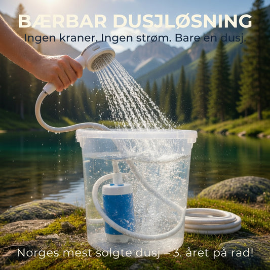 AquaGo™ | Sett med slange og munnstykker