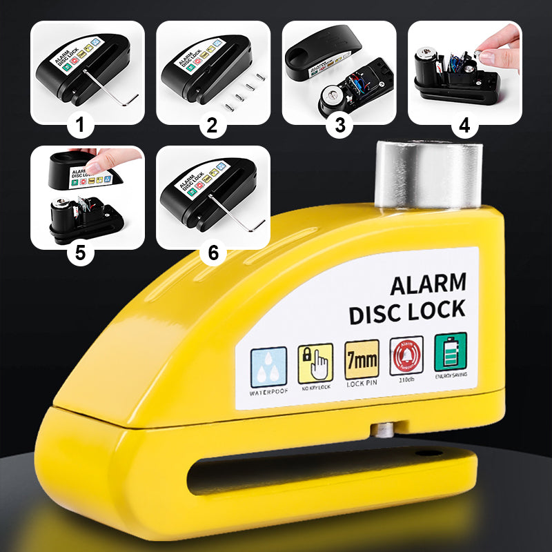MotoGuard™ Alarm Lock | Umiddelbar sikkerhet og effektiv avskrekking